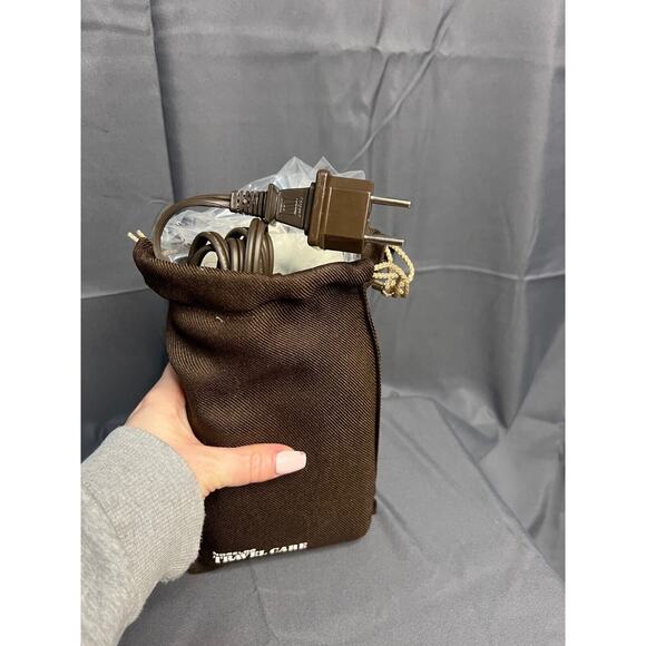 Vintage Norelco Travel Care Fabric Steamer/Wrinkle Remover Model TS60 White NIP! - Picture 2 of 6